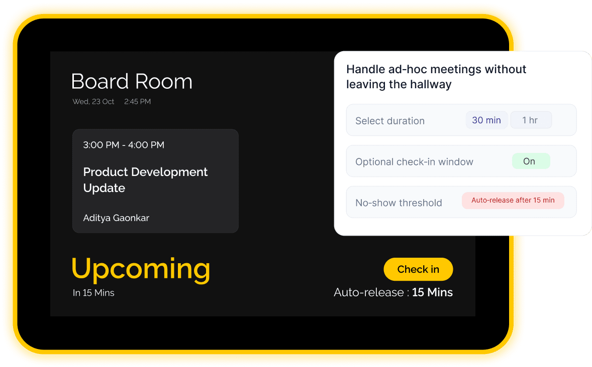 Check-In & Release