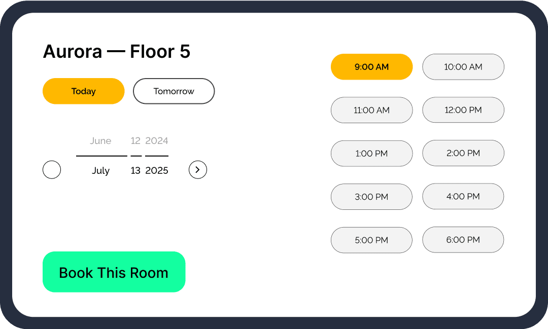 One-Tap Booking