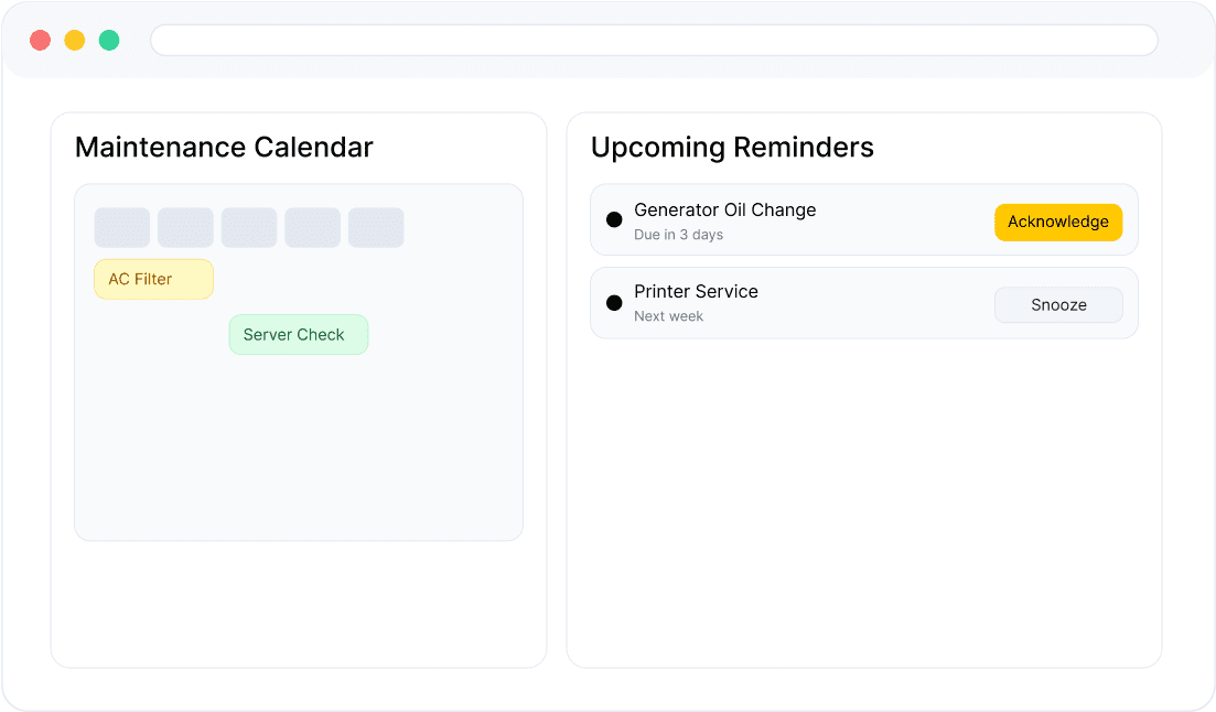 Scheduled Maintenance